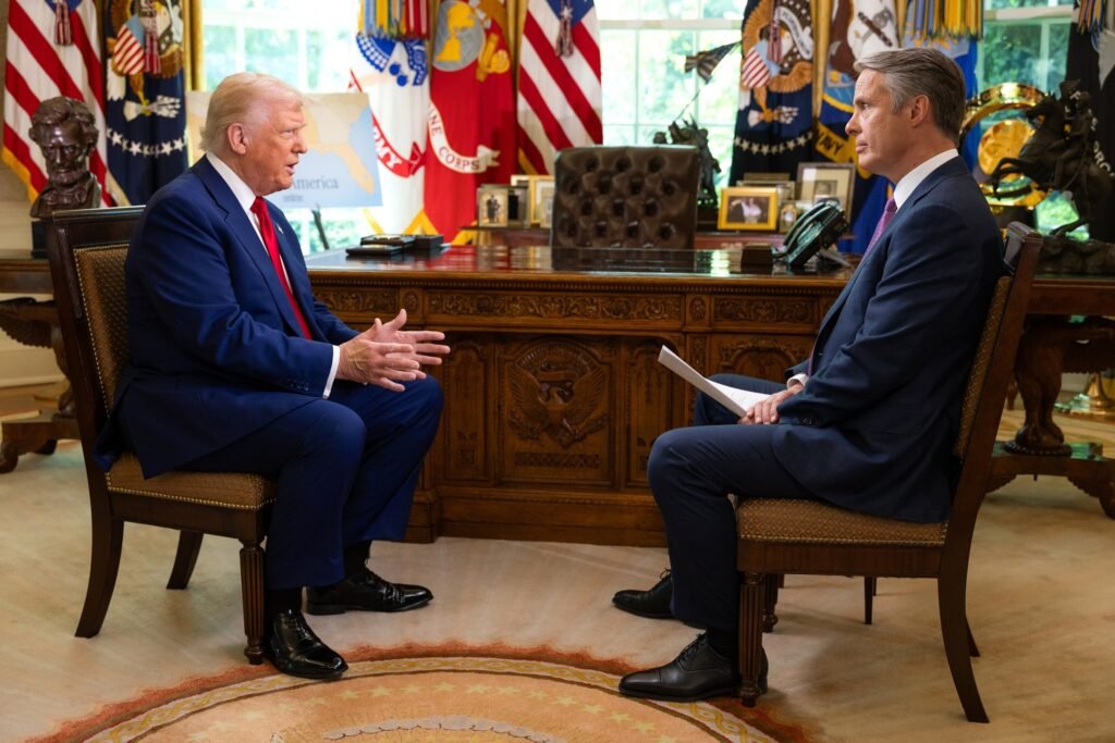 Trump retires against economic anxieties in ABC’s interview, says China will probably eat those rates. “